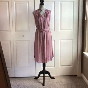 Loft Sleeveless Midi Dress